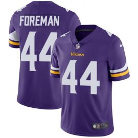 Nike Minnesota Vikings #44 Chuck Foreman Purple Team Color Mens Stitched NFL Vapor Untouchable Limited Jersey
