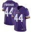 Nike Minnesota Vikings #44 Chuck Foreman Purple Team Color Mens Stitched NFL Vapor Untouchable Limited Jersey