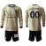 Manchester United Personalized Away Long Sleeves Soccer Club Jersey