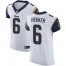 Nike Los Angeles Rams #6 Johnny Hekker White Mens Stitched NFL Vapor Untouchable Elite Jersey