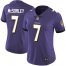 Nike Baltimore Ravens #7 Trace McSorley Purple Team Color Womens Stitched NFL Vapor Untouchable Limited Jersey