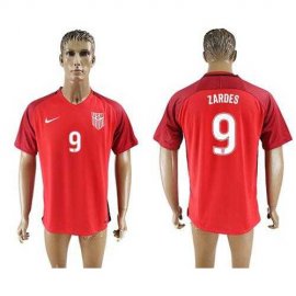 USA #9 Zardes Away Soccer Country Jersey