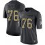 Nike Tennessee Titans #76 Rodger Saffold Black Mens Stitched NFL Limited 2016 Salute To Service Jersey
