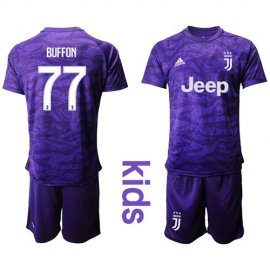 Juventus #22 Perin Green Goalkeeper Kid Soccer Club Jersey