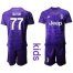 Juventus #22 Perin Green Goalkeeper Kid Soccer Club Jersey