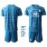 Lyon Blank Blue Goalkeeper Kid Soccer Club Jersey