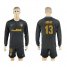 Atletico Madrid #13 Oblak Away Long Sleeves Soccer Club Jersey