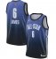 Mens 2023 All-Star #6 LeBron James Blue Game Swingman Stitched Basketball Jersey