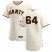 San Francisco Giants #64 Shaun Anderson Mens Nike Cream Home 2020 Authentic Player MLB Jersey