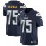 Nike Los Angeles Chargers #75 Bryan Bulaga Navy Blue Team Color Mens Stitched NFL Vapor Untouchable Limited Jersey