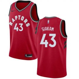 Mens Nike Toronto Raptors #43 Pascal Siakam Red NBA Swingman Icon Edition Jersey