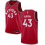 Mens Nike Toronto Raptors #43 Pascal Siakam Red NBA Swingman Icon Edition Jersey