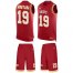 Nike Kansas City Chiefs #19 Joe Montana Red Team Color Mens Stitched NFL Limited Tank Top Suit Jersey