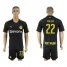 Dortmund #22 Pulisic Away Soccer Club Jersey
