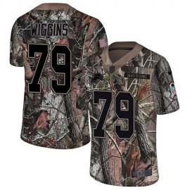 Nike Detroit Lions #79 Kenny Wiggins Camo Youth Stitched NFL Limited Rush Realtree Jersey