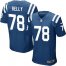 Nike Indianapolis Colts #78 Ryan Kelly Royal Blue Team Color Mens Stitched NFL Elite Jersey