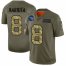 Tennessee Titans #8 Marcus Mariota Mens Nike 2019 Olive Camo Salute To Service Limited NFL Jersey