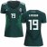 Womens Mexico #19 O.Pineda Home Soccer Country Jersey