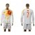 Spain #7 Raul White Away Long Sleeves Soccer Country Jersey