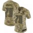 Nike Tampa Bay Buccaneers #78 Tristan Wirfs Camo Womens Stitched NFL Limited 2018 Salute To Service Jersey