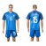 France #15 Pogba Home Soccer Country Jersey