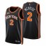 New York New York Knicks #2 Miles Mcbride Mens Nike Black 2021/22 Swingman NBA Jersey – City Edition Mens