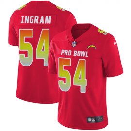 Nike Los Angeles Chargers #54 Melvin Ingram Red Mens Stitched NFL Limited AFC 2019 Pro Bowl Jersey