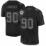 Dallas Cowboys #90 Demarcus Lawrence Mens Nike Black 2019 Salute to Service Limited Stitched NFL Jersey