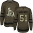 Adidas Ottawa Senators #51 Artem Anisimov Green Salute to Service Stitched Youth NHL Jersey