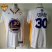 Warriors #30 Stephen Curry White Alternate The Finals Patch Stitched Revolution 30 NBA Jersey