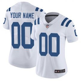 Nike Indianapolis Colts Customized White Stitched Vapor Untouchable Limited Womens NFL Jersey