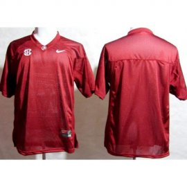 Alabama Crimson Tide Blank 2012 SEC Patch Red College Football NCAA Jersey
