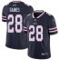 Nike Buffalo Bills #28 E.J. Gaines Navy Mens Stitched NFL Limited Inverted Legend Jersey