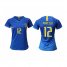 Womens Brazil #12 Marcelo Away Soccer Country Jersey