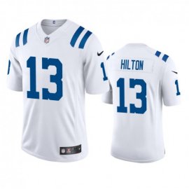 Indianapolis Colts #13 T.Y. Hilton Mens Nike White 2020 Vapor Limited Jersey