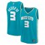 Terry Rozier Charlotte Hornets Fanatics Branded Unisex 2023/24 Fast Break Jersey – Teal – City Edition