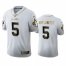 New Orleans New Orleans Saints #5 Teddy Bridgewater Mens Nike White Golden Edition Vapor Limited NFL 100 Jersey