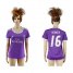 Womens Real Madrid #16 Kovacic Away Soccer Club Jersey
