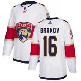 Adidas Florida Panthers #16 Aleksander Barkov White Road Authentic Stitched Youth NHL Jersey