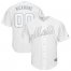 New York Mets Majestic 2019 Players Weekend Cool Base Roster Custom Jersey White