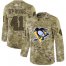Adidas Pittsburgh Penguins #41 Daniel Sprong Camo Authentic Stitched NHL Jersey