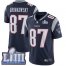 Nike New England Patriots #87 Rob Gronkowski Navy Blue Team Color Super Bowl LIII Bound Mens Stitched NFL Vapor Untouchable Limited Jersey