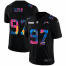 Los Angeles Chargers #97 Joey Bosa Mens Nike Multi-Color Black 2020 NFL Crucial Catch Vapor Untouchable Limited Jersey