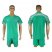 England Blank Green Goalkeeper Soccer Country Jersey