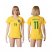 Womens Brazil #11 Rivaldo Home Soccer Country Jersey