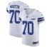 Nike Dallas Cowboys #70 Zack Martin White Mens Stitched With Established In 1960 Patch NFL New Elite Jersey