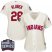 Cleveland Indians #28 Corey Kluber Cream 2016 World Series Bound Womens Alternate Stitched MLB Jersey