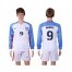 USA #9 Morris Home Long Sleeves Soccer Country Jersey
