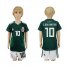 Mexico #10 G.Dos Santos Home Kid Soccer Country Jersey
