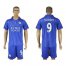 Leicester City #9 Vardy Home Soccer Club Jersey